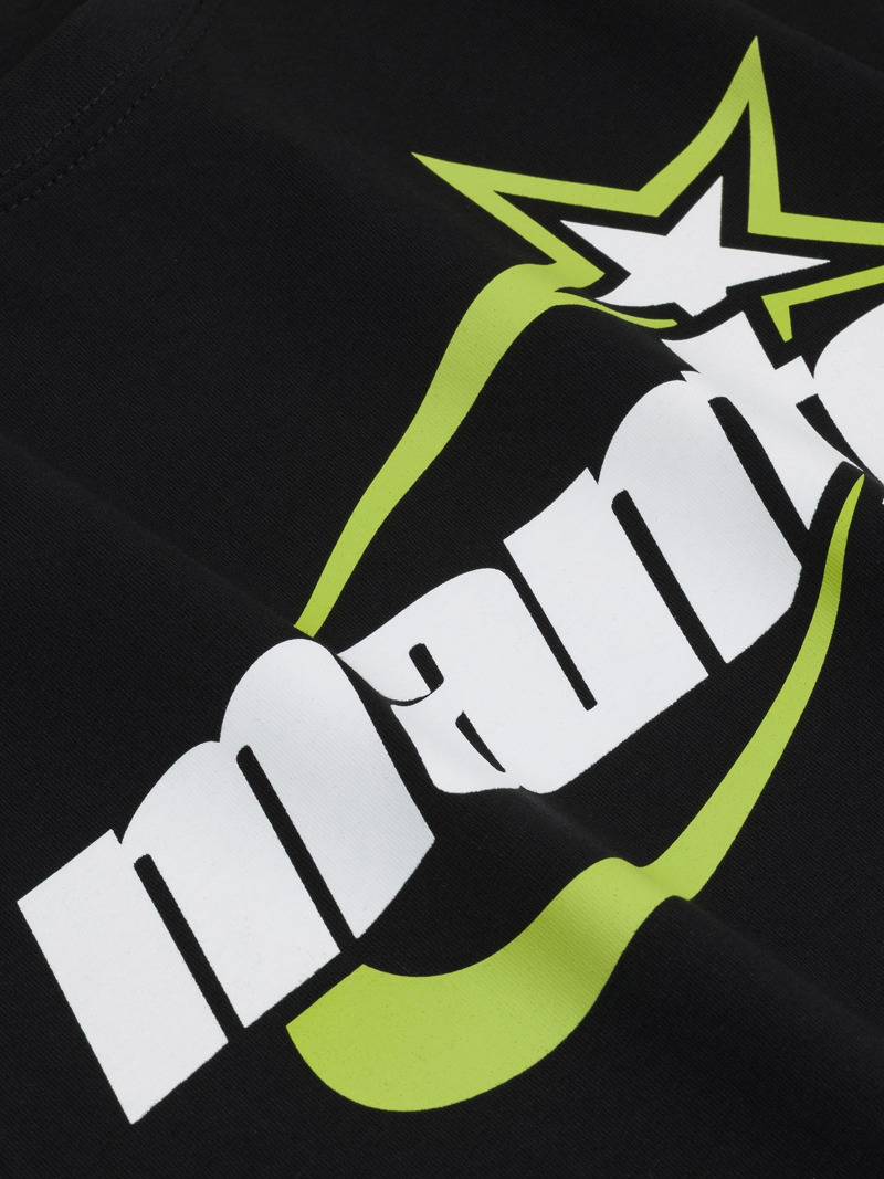 MANTO STAR tshirt- black